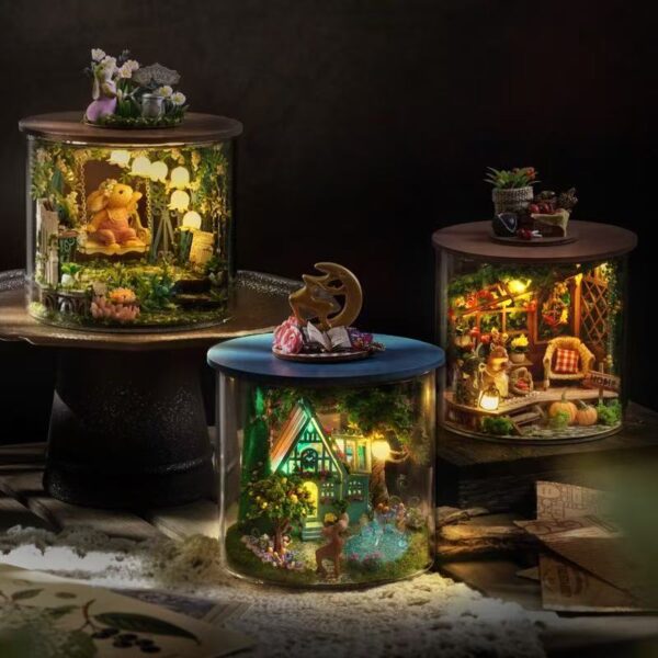 🏡DIY Miniature House in Dream Bottle Series