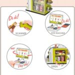 🛒Mini Supermarket Checkout Playset – Pretend Play Grocery Toy