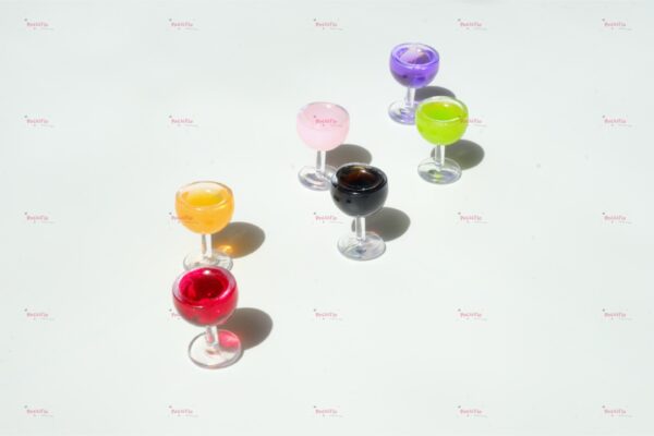 🍷Mini Wine Glass Charms