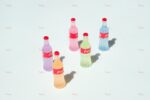 🥤Mini Luminous Cola Bottle Charms