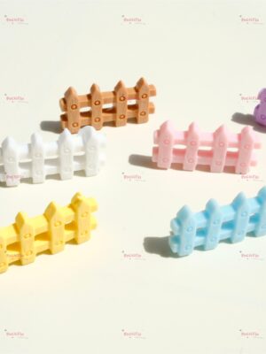 🏡Mini Colorful Fence Charms
