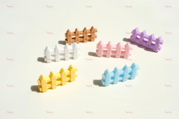 🏡Mini Colorful Fence Charms