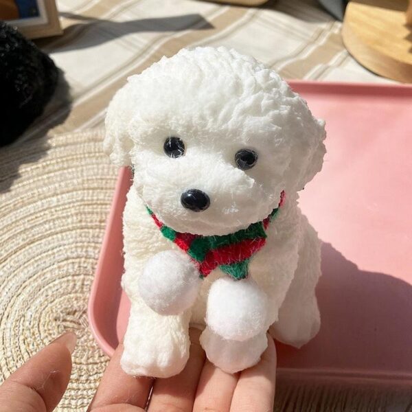 🐶Realistic Squishy Teddy Dog