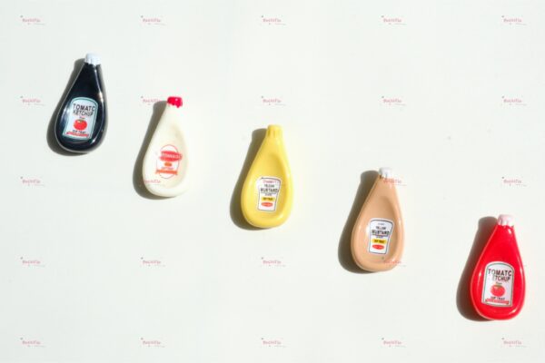 🍅Mini Ketchup Bottle Charms