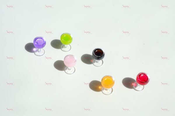 🍷Mini Wine Glass Charms