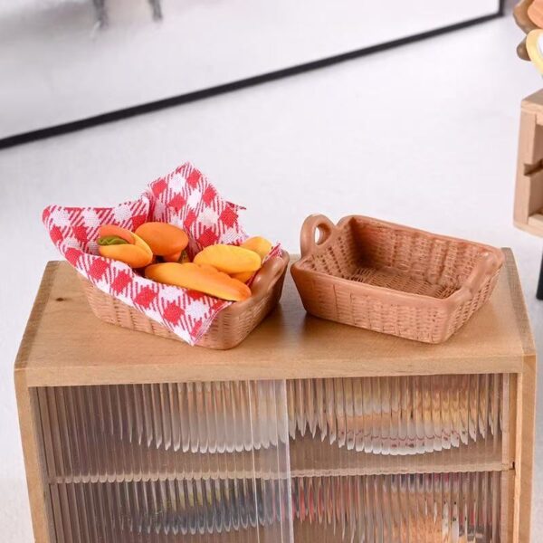 🧺Mini Woven Bread Baskets