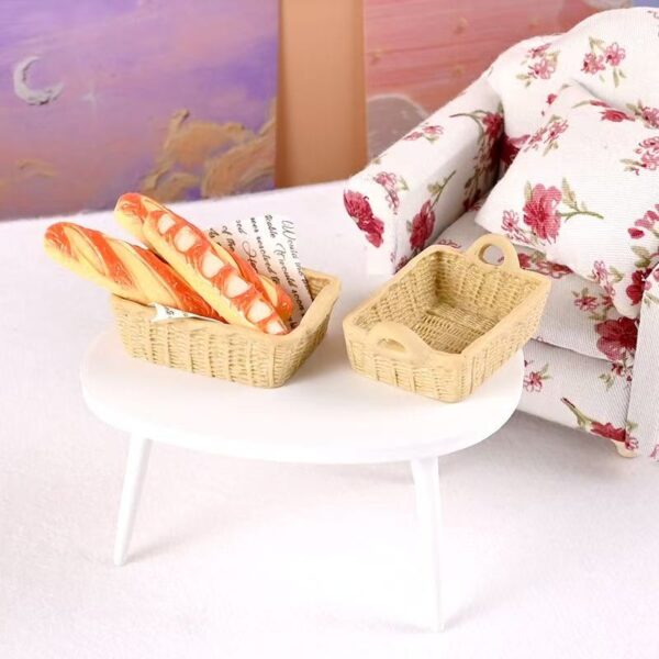 🧺Mini Woven Bread Baskets