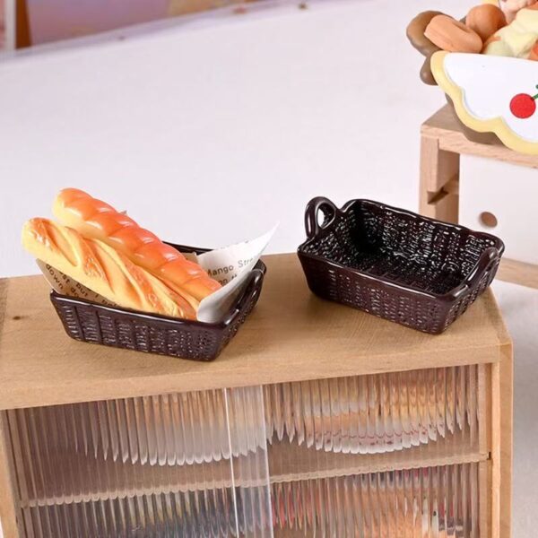 🧺Mini Woven Bread Baskets