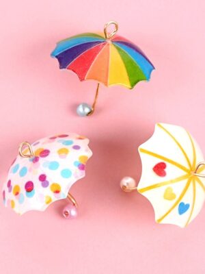 ☂️Mini Colorful Umbrella Charms