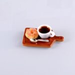 ☕Mini Coffee & Bread Tray Set
