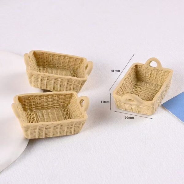 🧺Mini Woven Bread Baskets