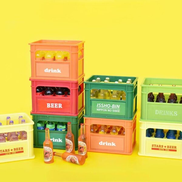 🍻Mini Beer & Soda Crate Set