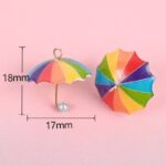 ☂️Mini Colorful Umbrella Charms