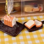🍞Mini Toast Bread Set – 1:12 Scale Dollhouse Accessory