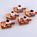 ☕Mini Coffee & Bread Tray Set