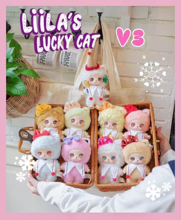 LIILA'S Lucky Cat V3 Plush Blind Box