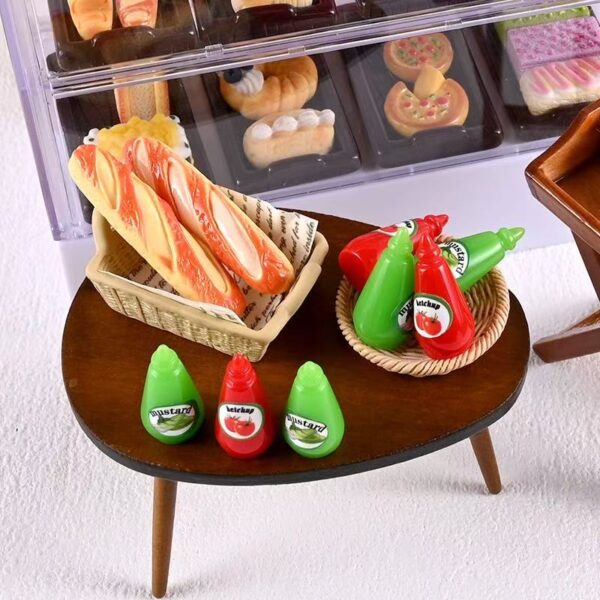 🍅Mini Ketchup & Mustard Bottle Charms