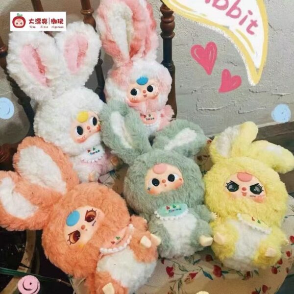 Baby Three-Lily Rabbit Town Plush